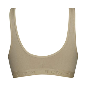 Blossom Sports Bra  Full coverage and comes with diagonal cut cups - Skin