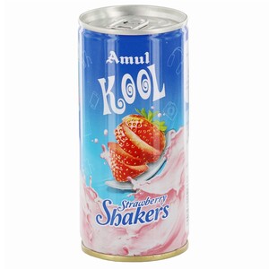 Amul Kool Strawberry Shakers Can 180ml