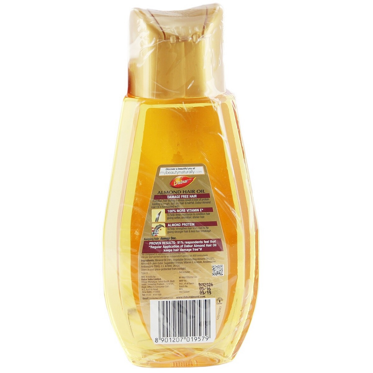 Buy Dabur Hair Oil Almond 200ml Online - Lulu Hypermarket India