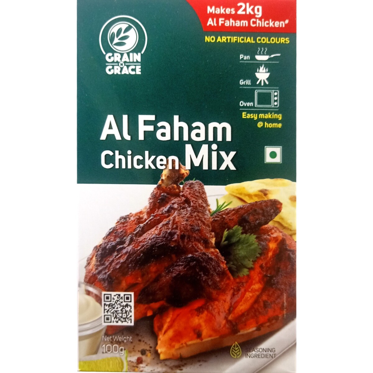 Grain n Grace Al Faham Chicken Mix 100g