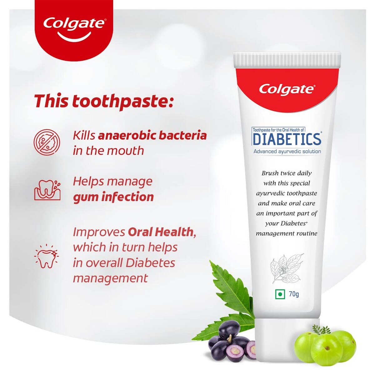 Colgate Toothpaste Diabetics 70g