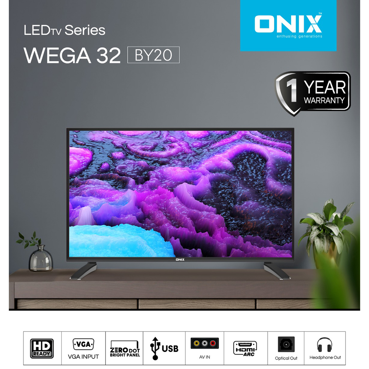 Onix LED TV Wega BY20 32"