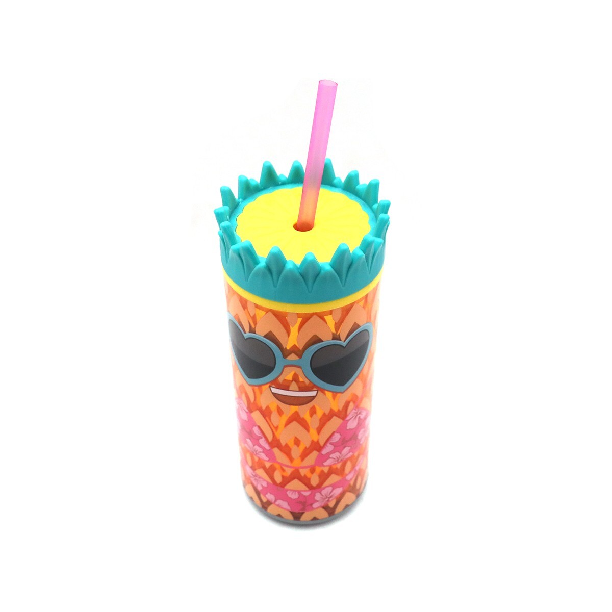 Win Plus Plastic Tumbler With Straw KT-006