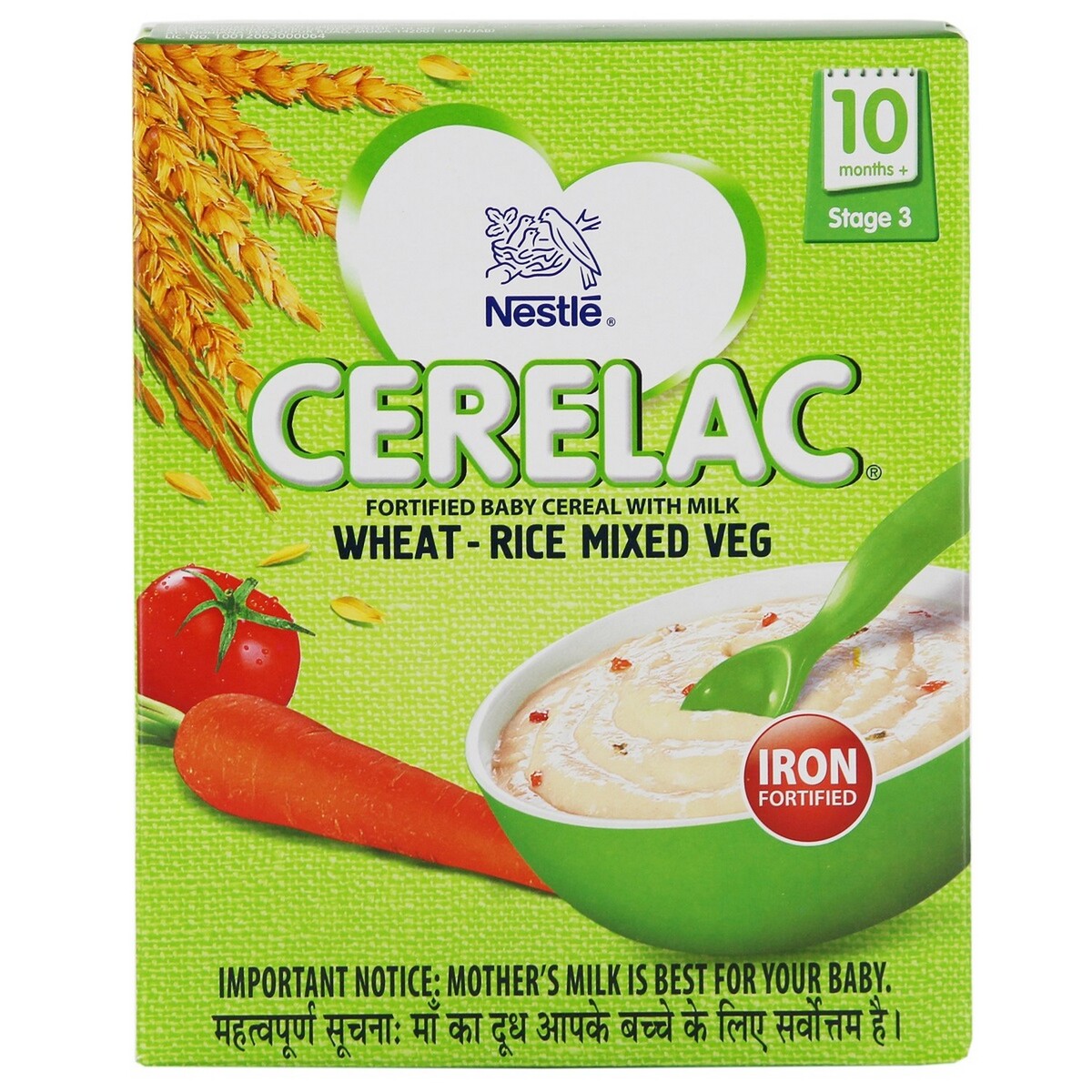 Cerelac Wheat Rice Mixed Veg Stage 3 300g
