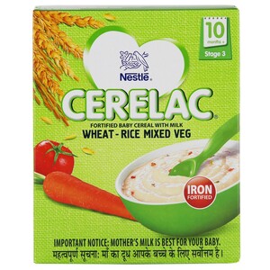 Cerelac Wheat Rice Mixed Veg Stage 3 300g