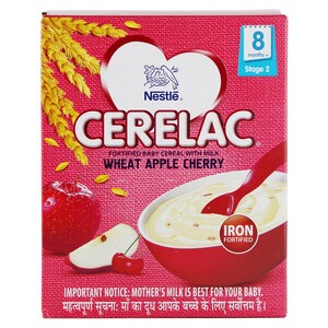 Cerelac Stage - 2 Wheat Apple & Cherry 300g