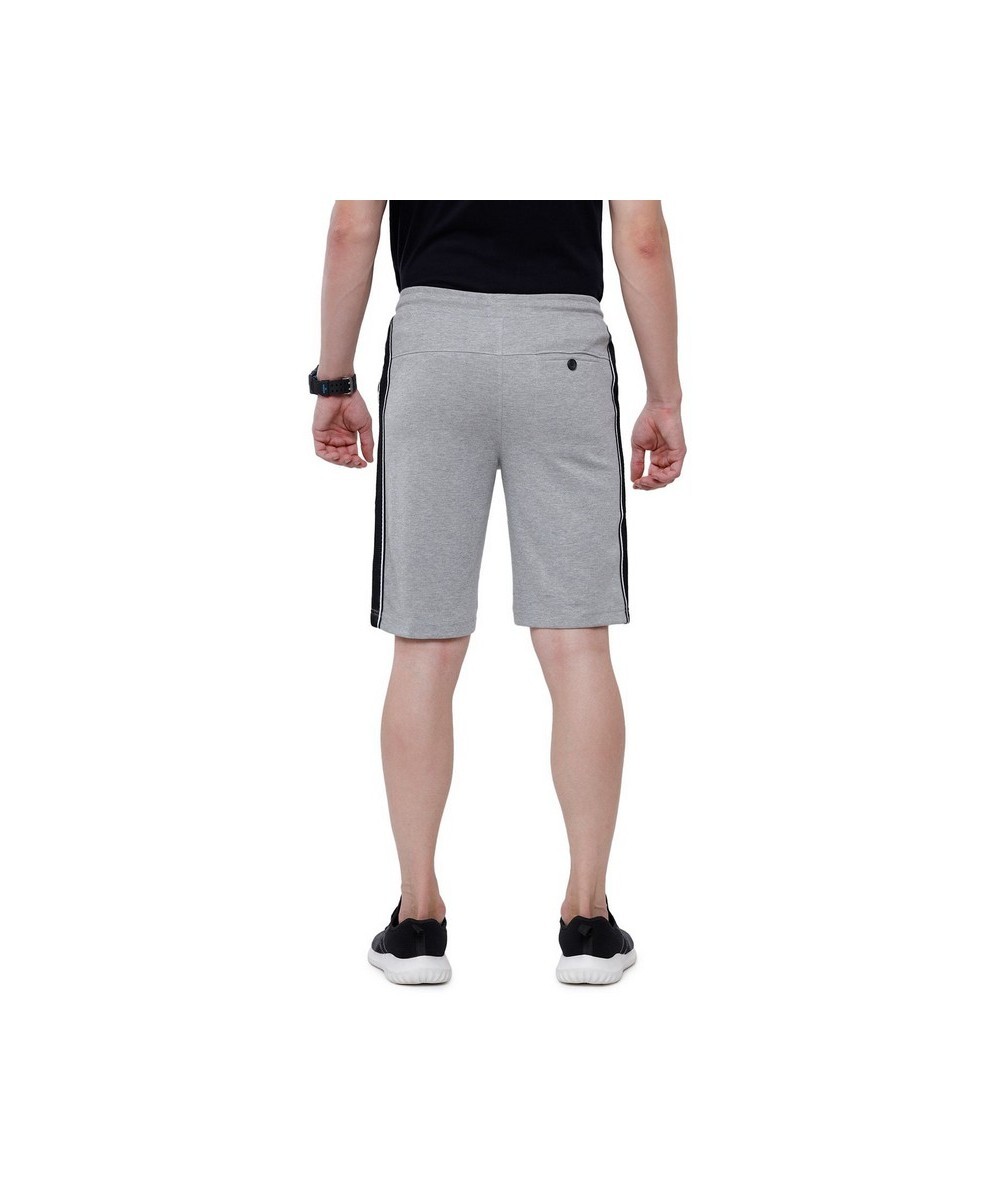 Classic Polo Mens Slim Fit Black Solid Shorts