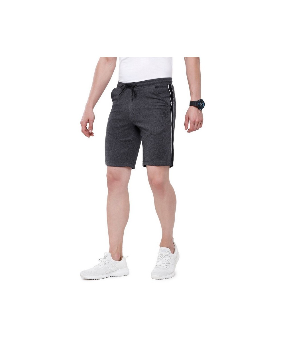 Classic Polo Mens Slim Fit White Solid Shorts