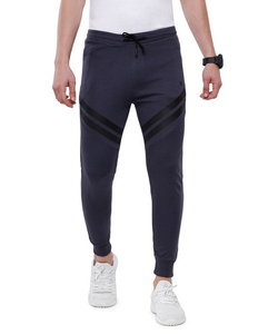 Classic Polo Mens Slim Fit Blue Solid Track Pant