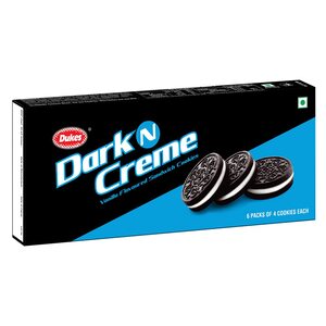 Dukes Dark Creme Vanilla  Sandwich Cookies 250g 2's