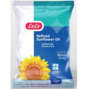 Lulu Sunflower Oil Pouch 1Litre