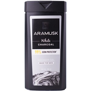 Aramusk Shower Gel White Charcoal Men 250ml