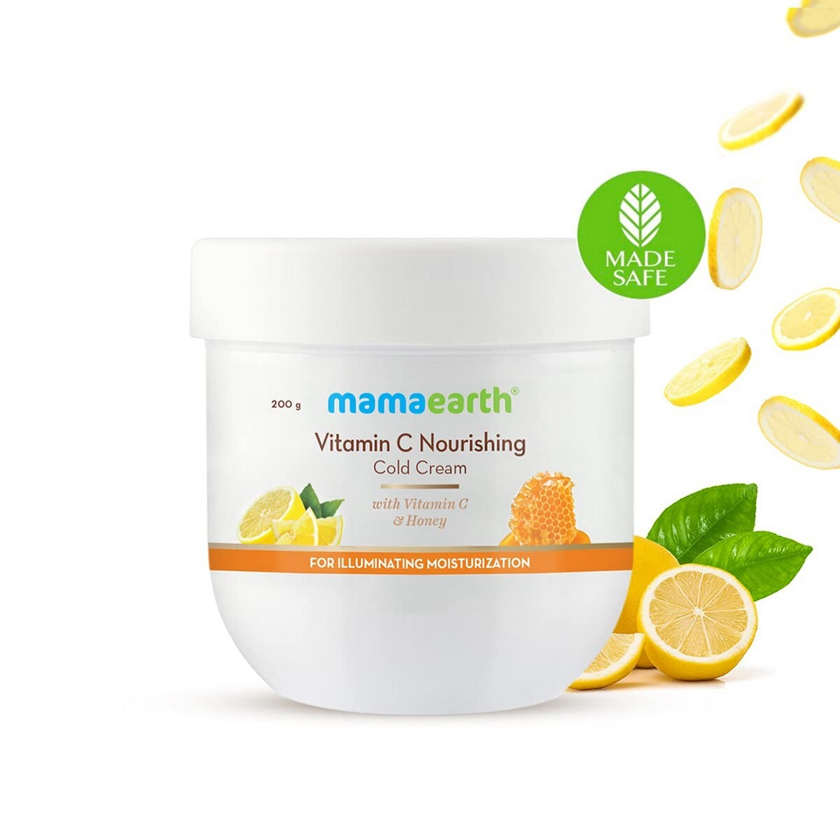 Mama Earth  Cold Cream Nourng Vitm C  with Vitamin C and Honey 200g
