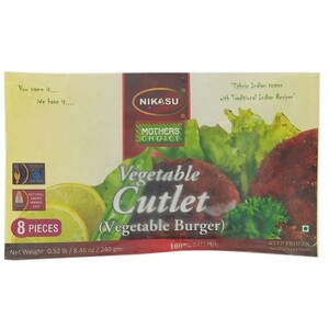 Nikasu Vegetable Cutlets 240gm