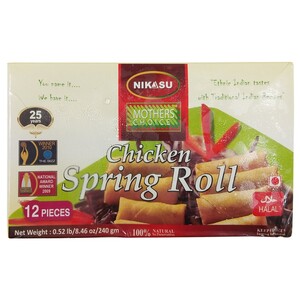 Nikasu Chicken Spring Roll 240gm