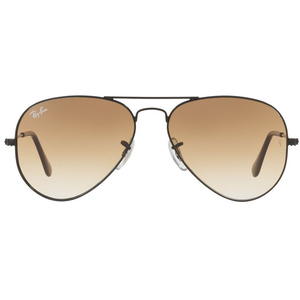 Rayban Unisex COL.002/51 frame With Clear Gradient Brown Lens Sunglass