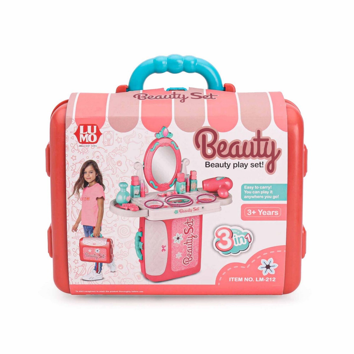 Merry Beauty Case Trolley Set-212