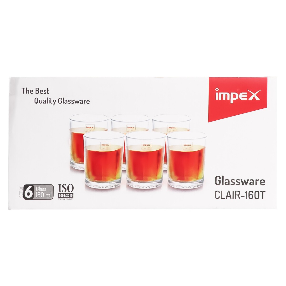 Impex Glassware Clair 160T
