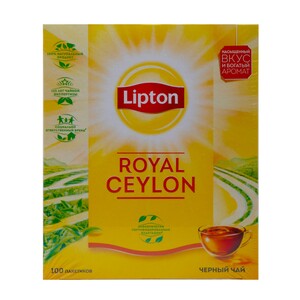 Lipton Royal Ceylon Teabags 100's