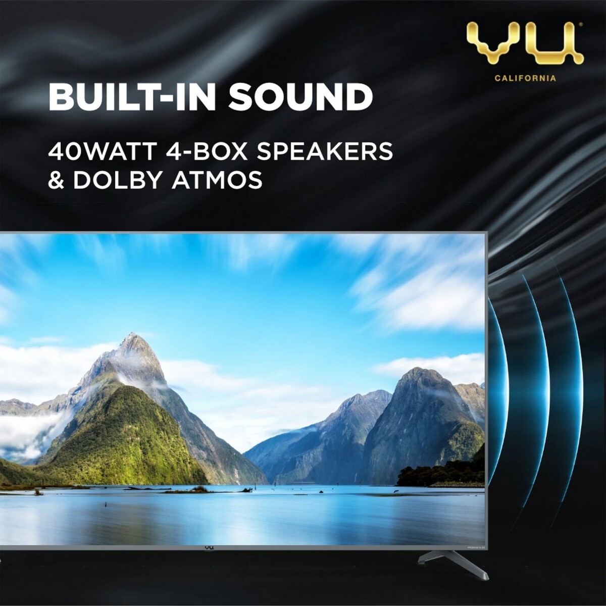 VU 4K Ultra HD QLED Smart TV 75QPC 75"