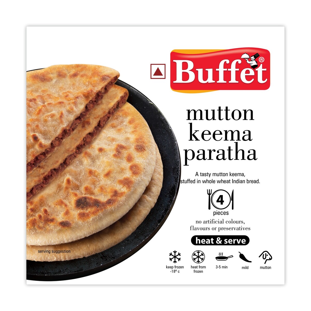 Buffet Mutton Keema Paratha 300g