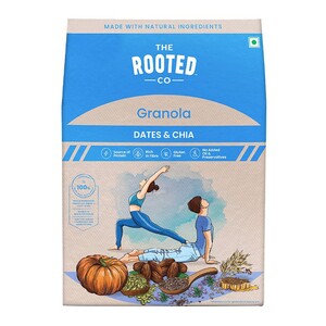 The Rooted Company Granola Dates & Chia 400g