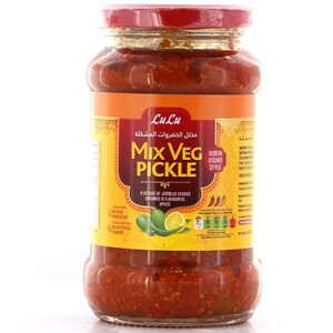 Lulu Mixed Veg Pickle North Indian Style 400g
