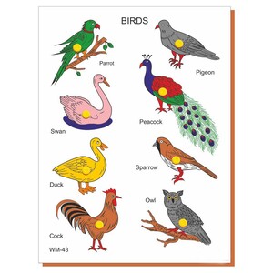 Baybee Birds Wood Puzzle-RKE013