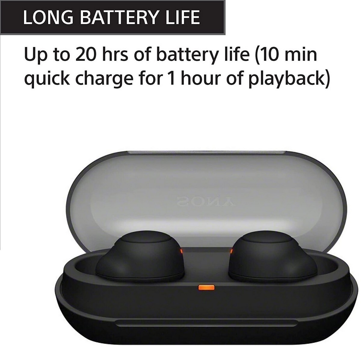Sony Wireless Bluetooth Earbud WF-C500 Black