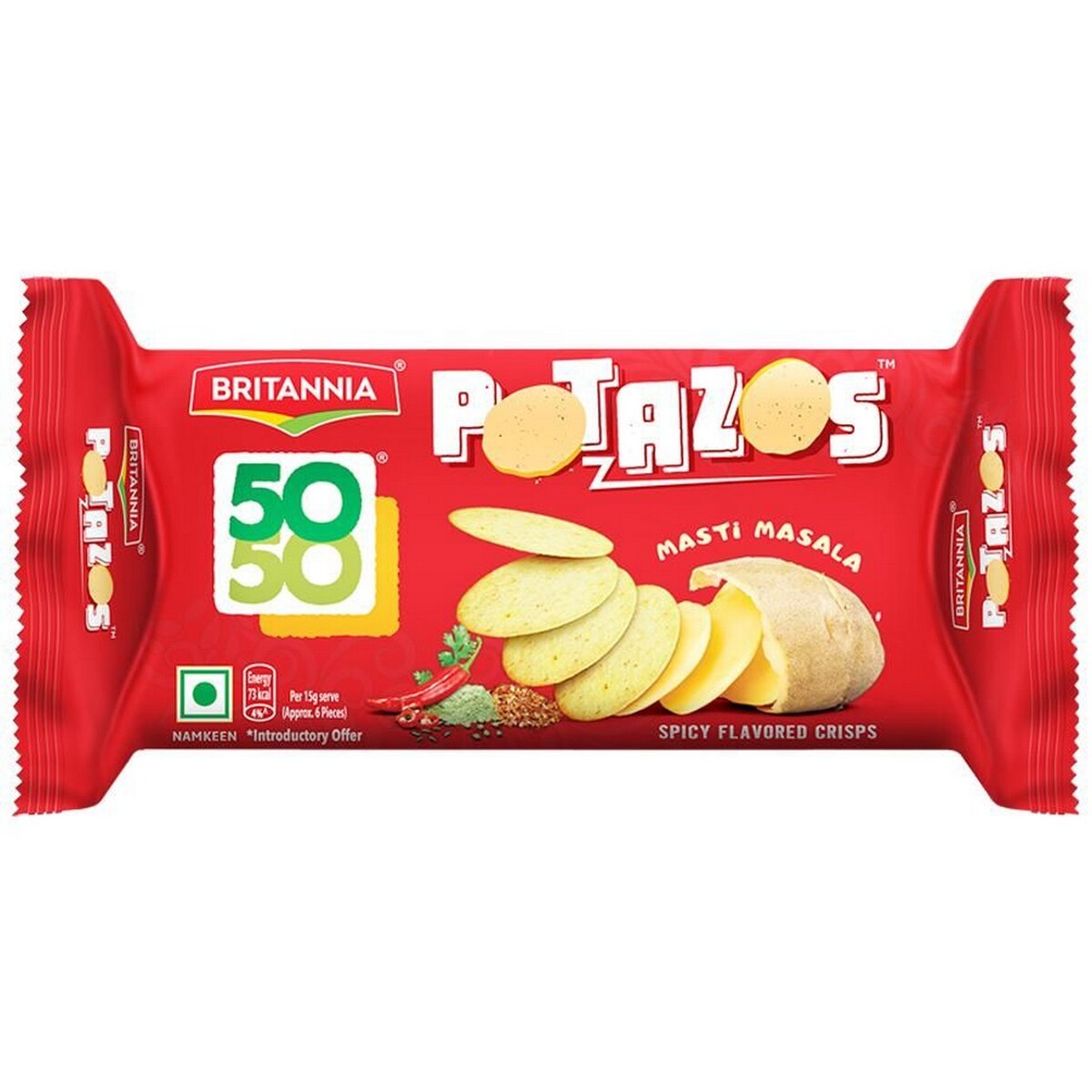 Britannia 50-50 Potazs Biscuit 71.5g