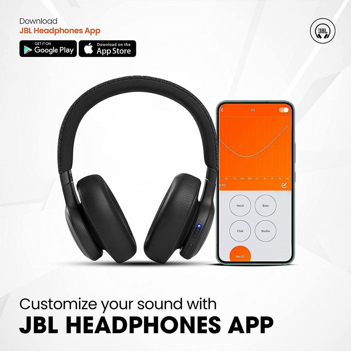 JBL Ear Phone LIVE660NC Black