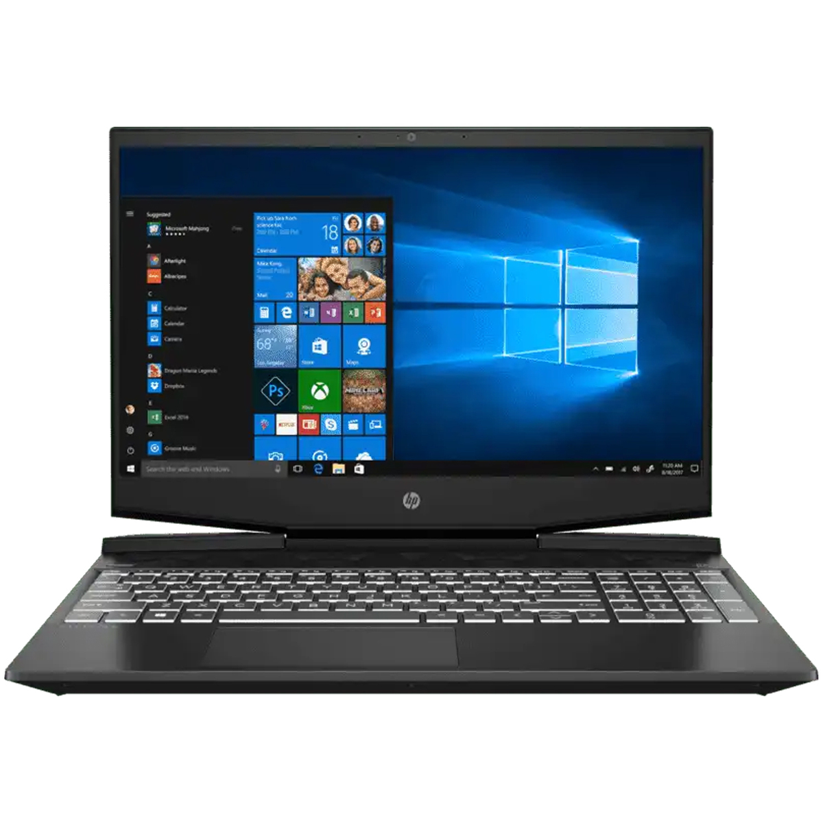 HP Pavilion DK2095TX Gaming Laptop Core i5 11th Gen 15.6" Win 11+MSO Shadow black