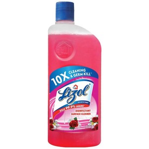 Lizol Disinfectant Surface Floor Cleaner  Floral  625mlx2's