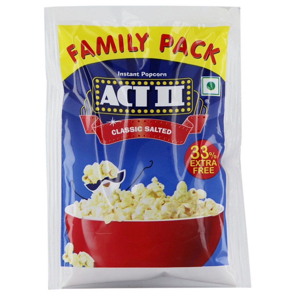 ACT II Instant Popcorn Classic Salted 90 + 30g