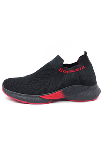 Bonkerz Ladies Black Slip-On Casual Shoe