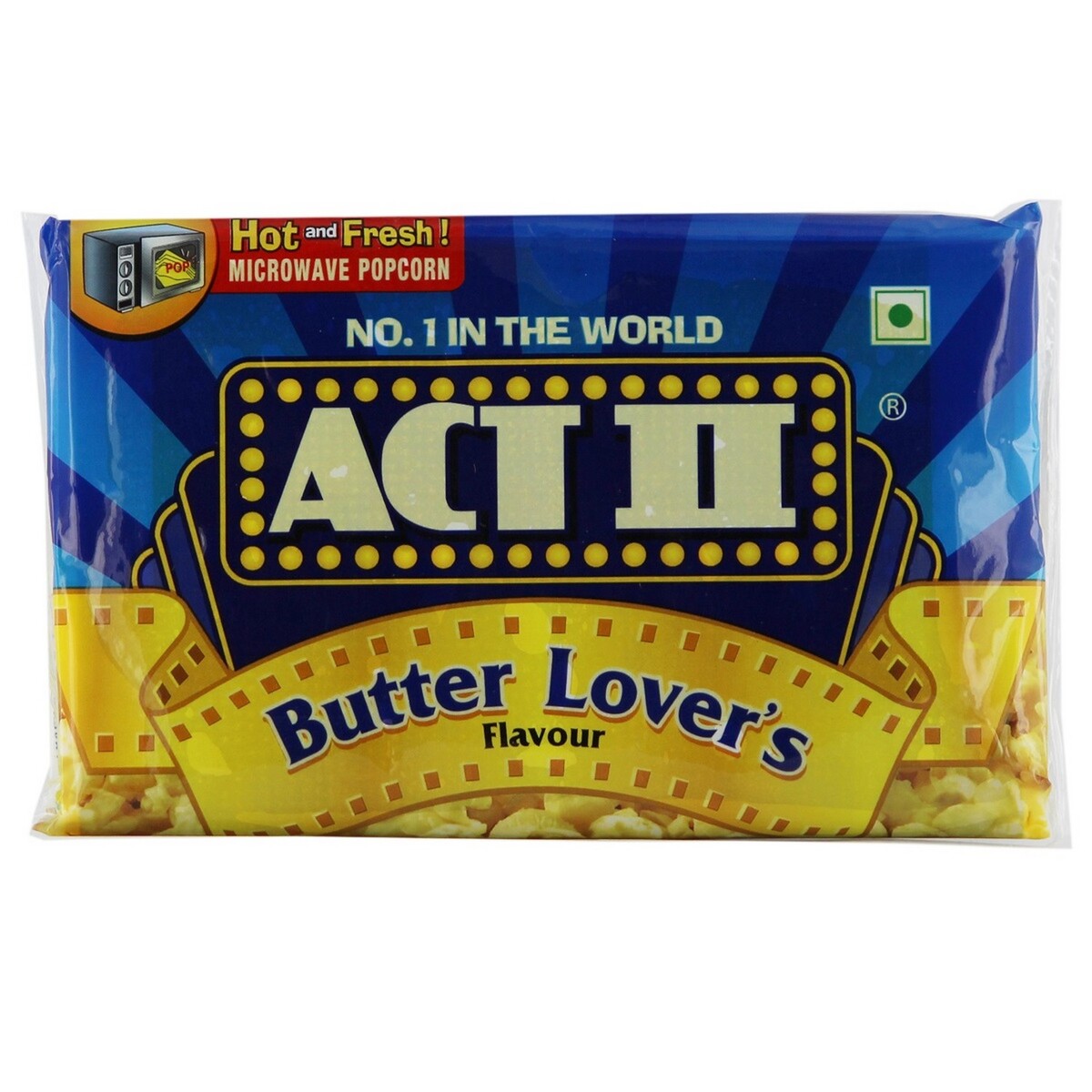 ACT II Microwave PopCorn Butter Lover's 99g