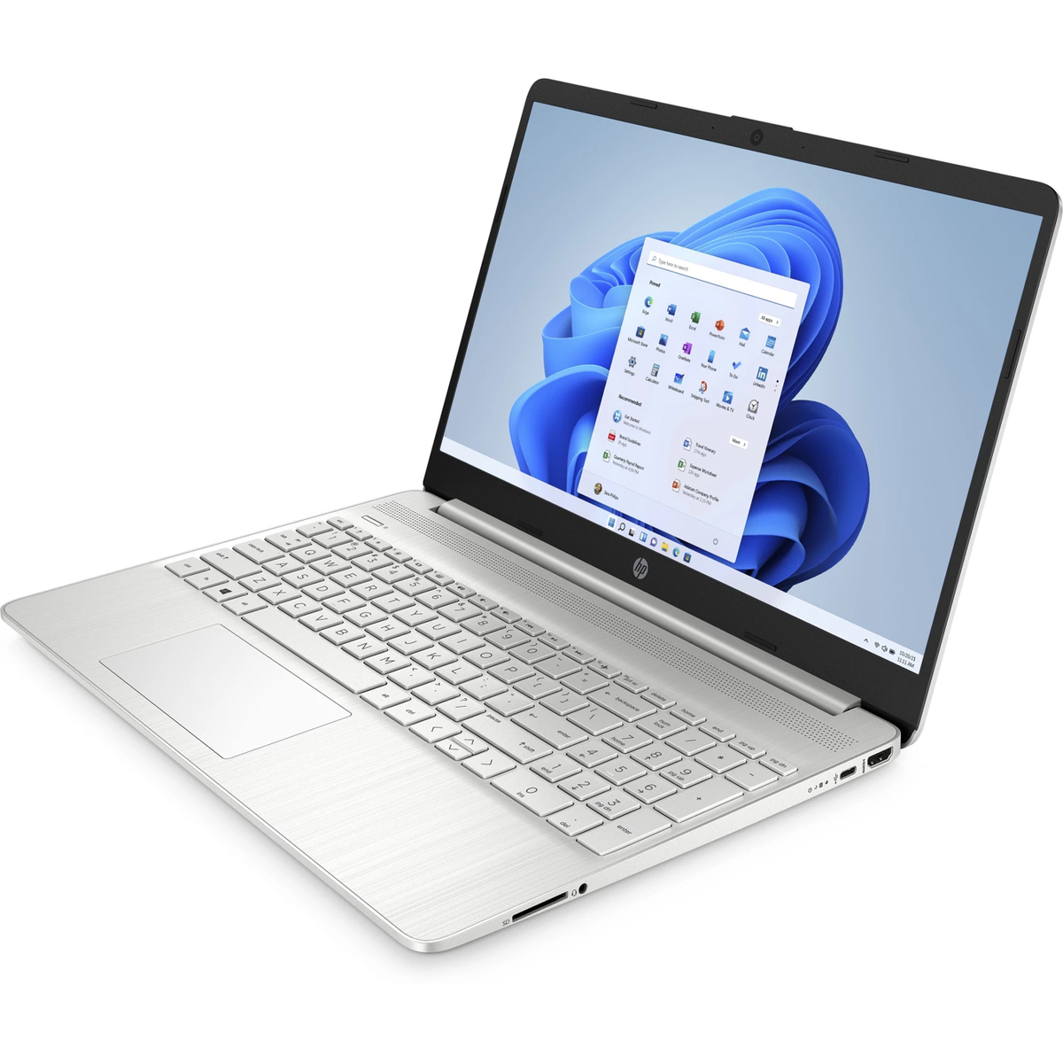 HP Notebook FQ4021TU Core i5 11th Gen 15.6" Win 11+MSO Natural silver