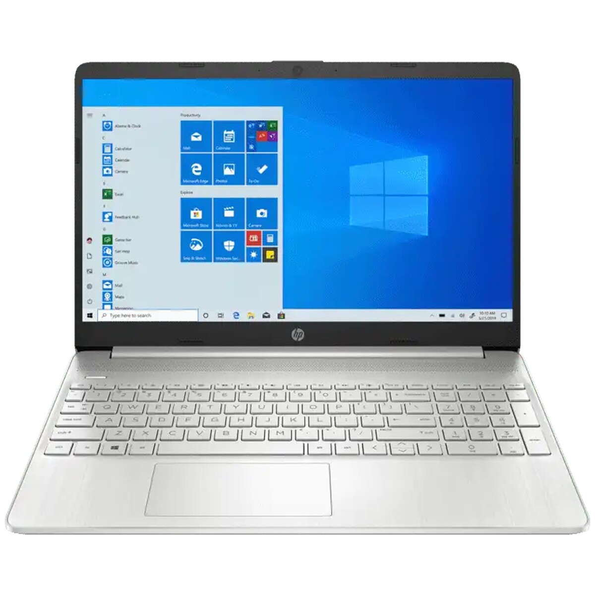 HP Notebook EQ2144AU AMD R5 15.6" Win 11+MSO Natural Silver