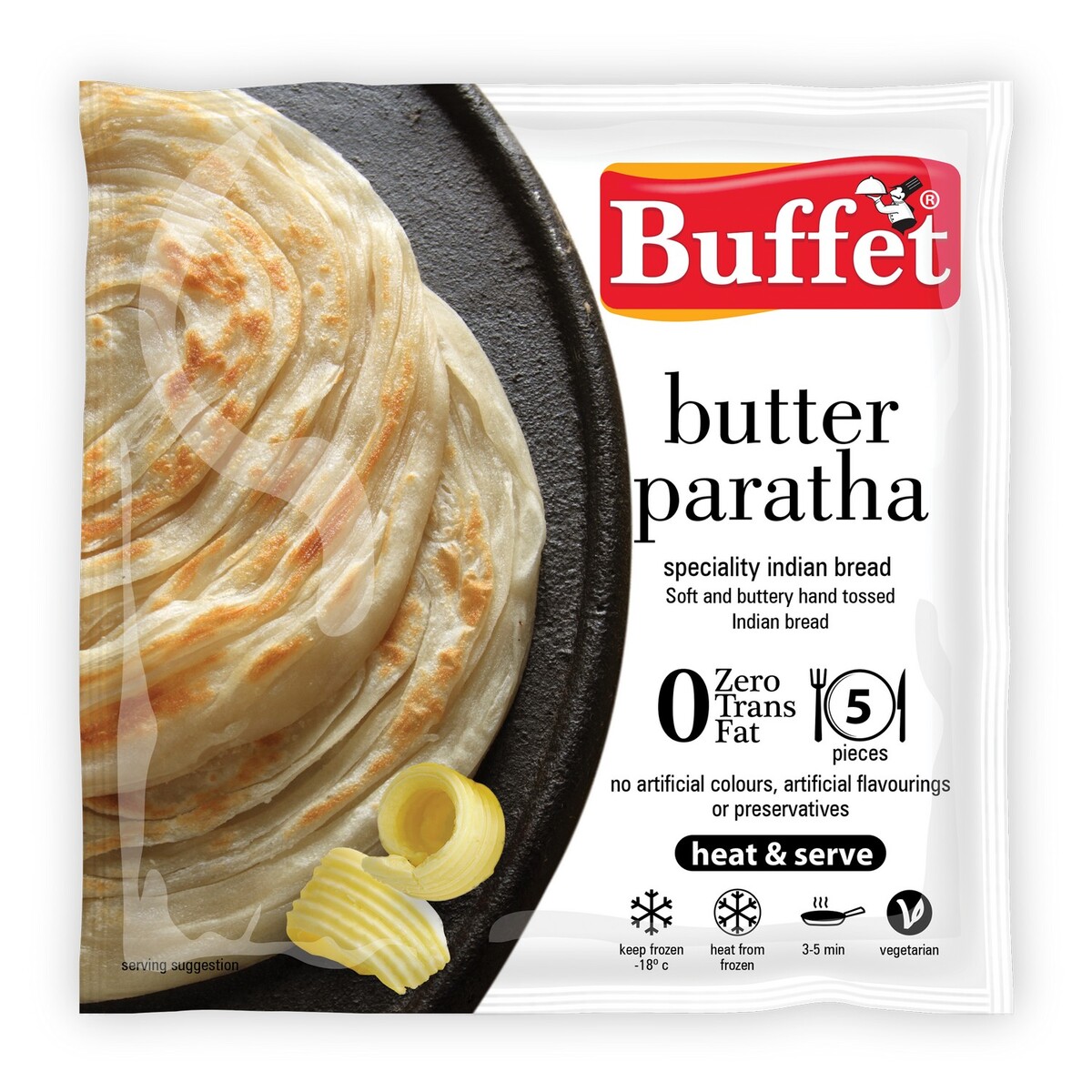 Butter Paratha 300Gm