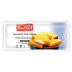 Buffet Breaded Fish Fillet 350gm
