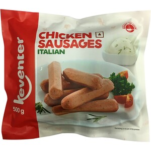Keventer Chicken Sausage Italian 500g