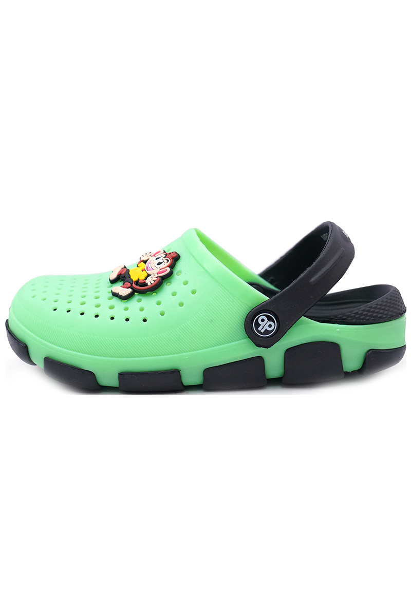 Bonkerz Kids Green Slip-On Clogs