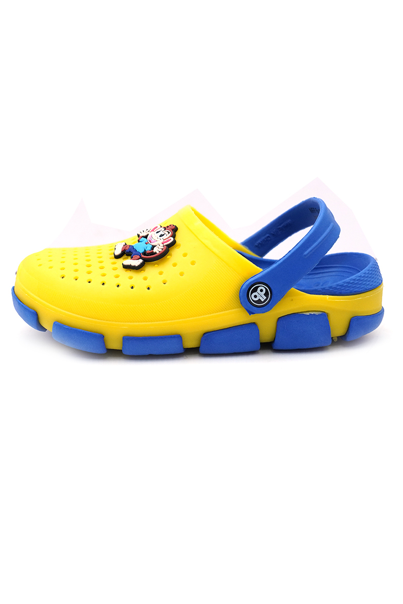 Bonkerz Kids Yellow Slip-On Clogs