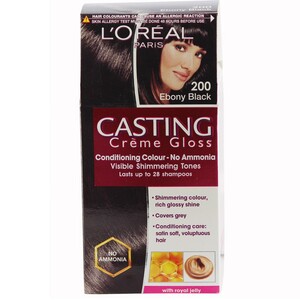 L'Oreal Paris Hair Colour Casting Creme Gloss Ebony Black 87.5g