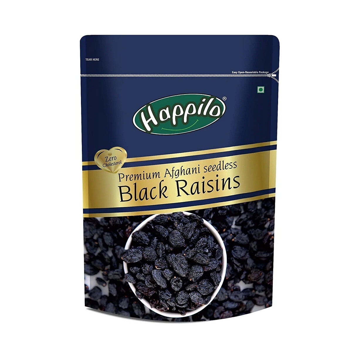 Happilo�Premium Afghani Seedless Black Raisins 250g