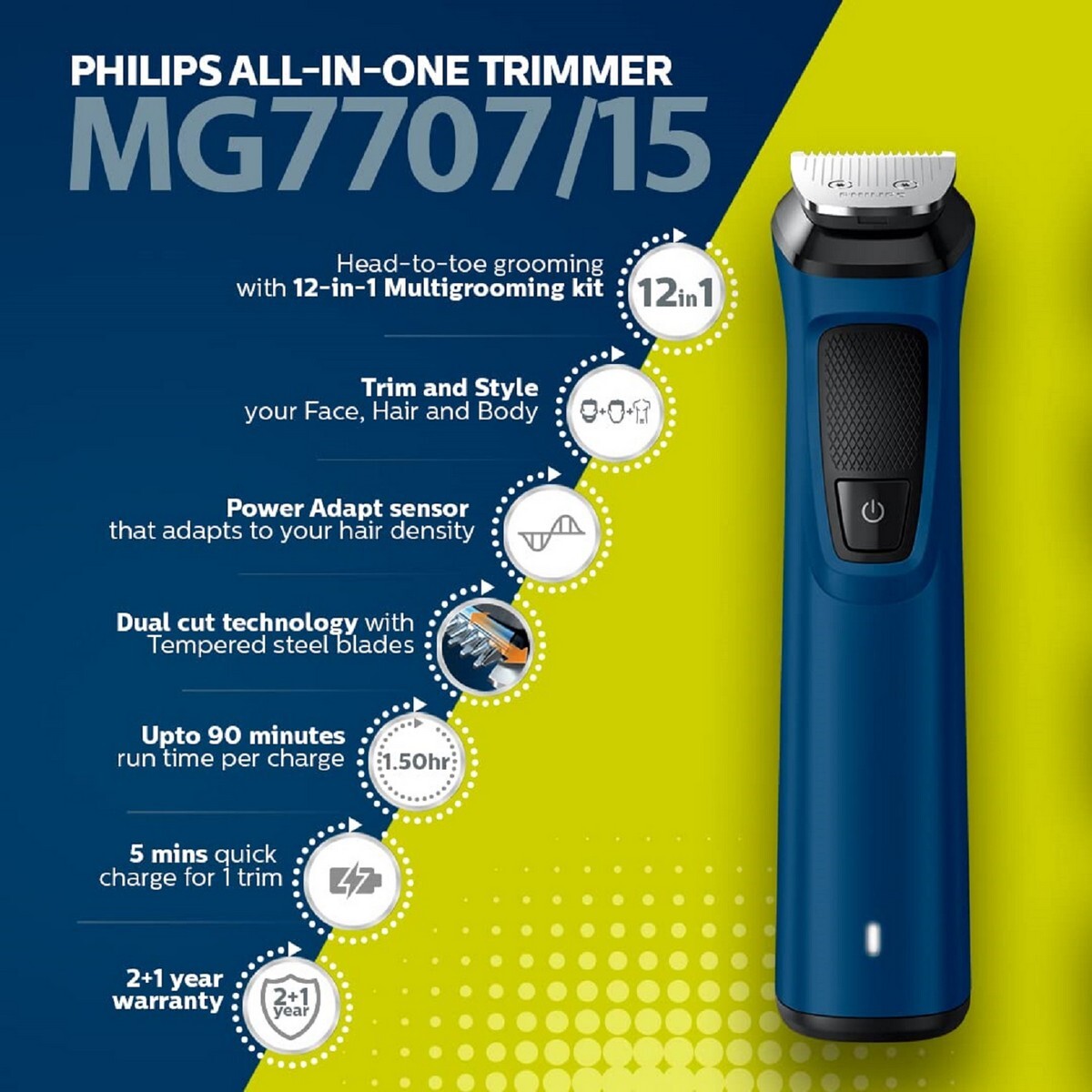 Philips Multi Groming Kit MG7707/65