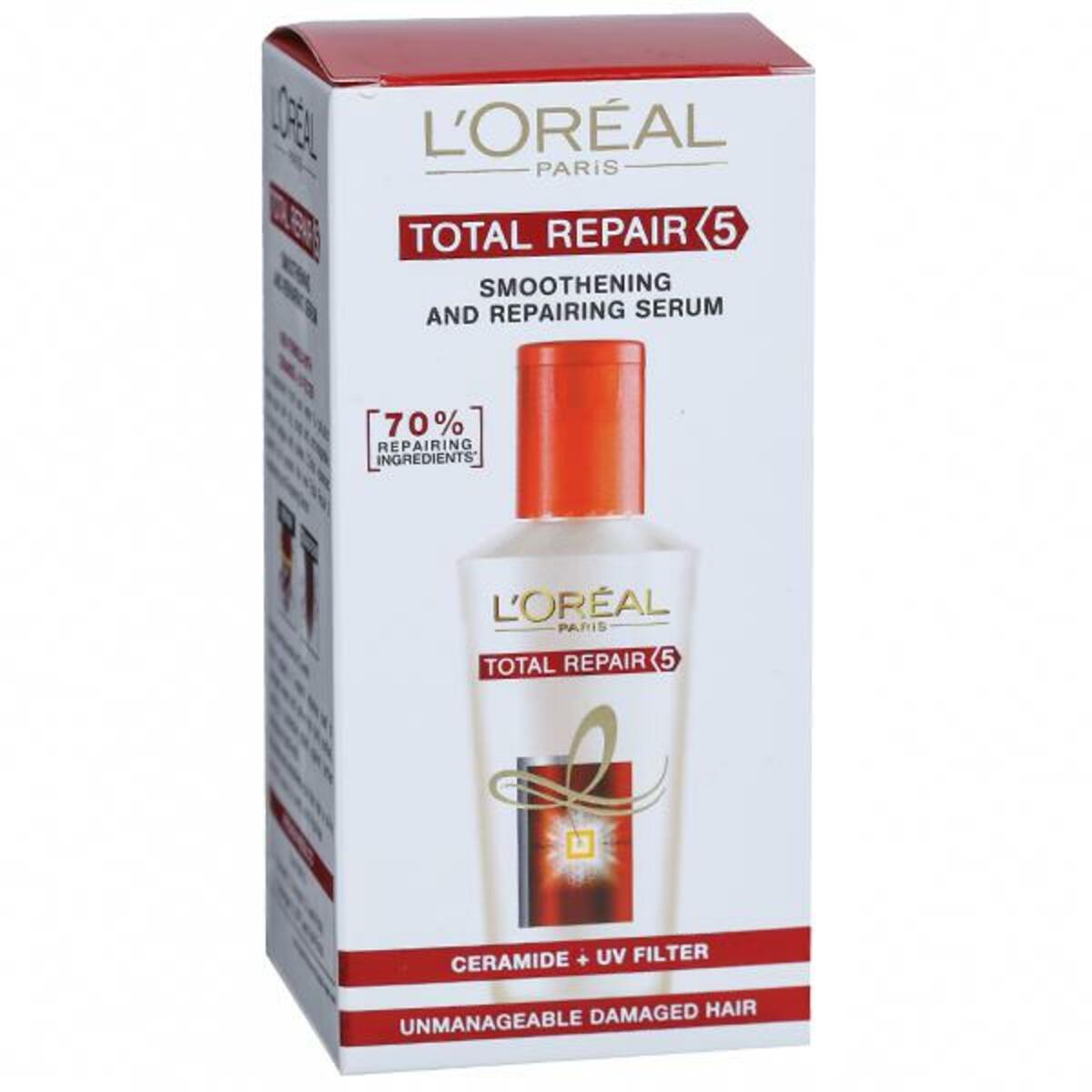 Buy L'Oreal Paris Hair Serum Total Repair 40ml Online - Lulu Hypermarket  India