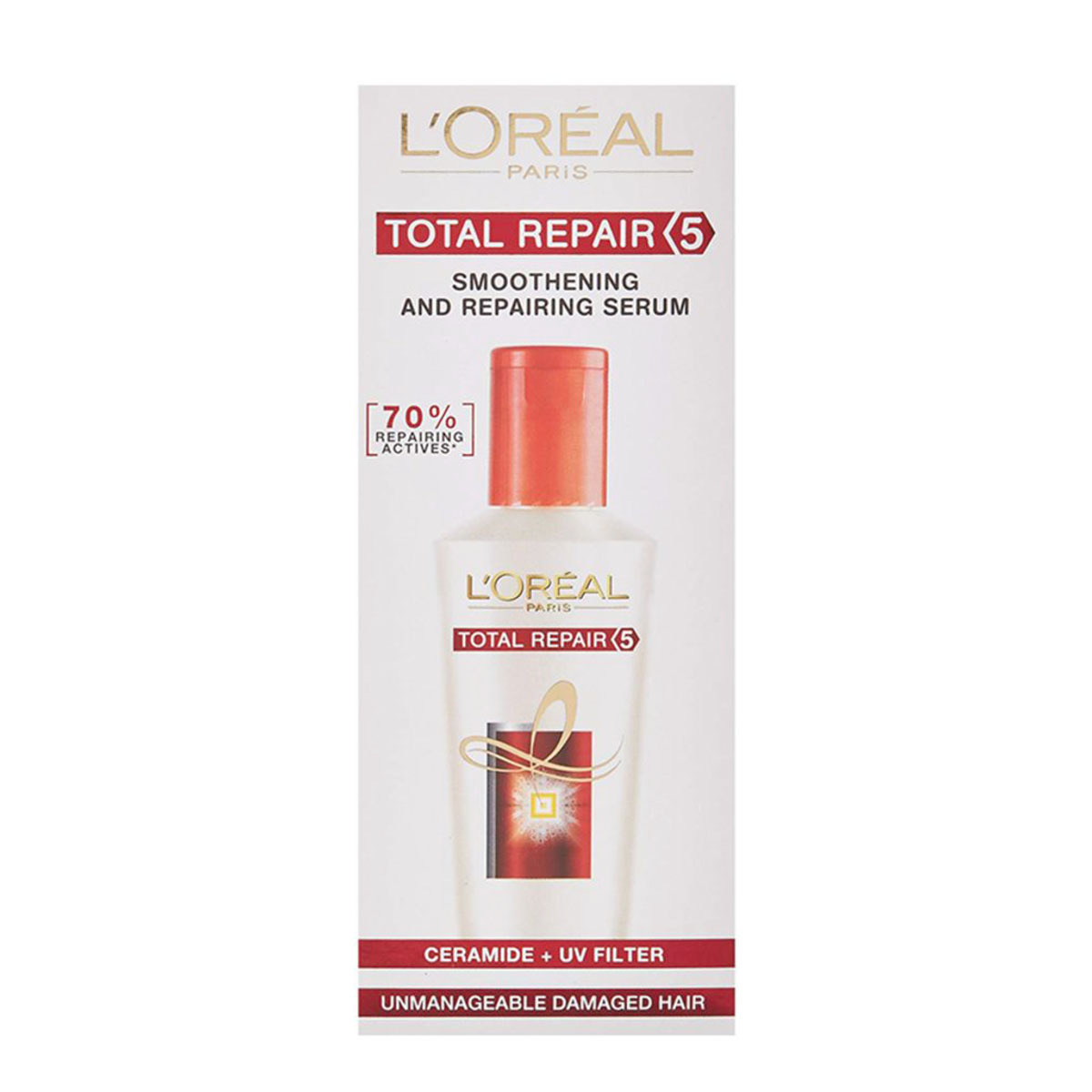 Buy L'Oreal Paris Hair Serum Total Repair 80ml Online - Lulu Hypermarket  India