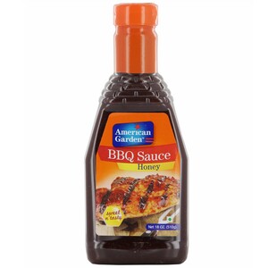 American Garden BBQ Sauce Honey 18 Ounce