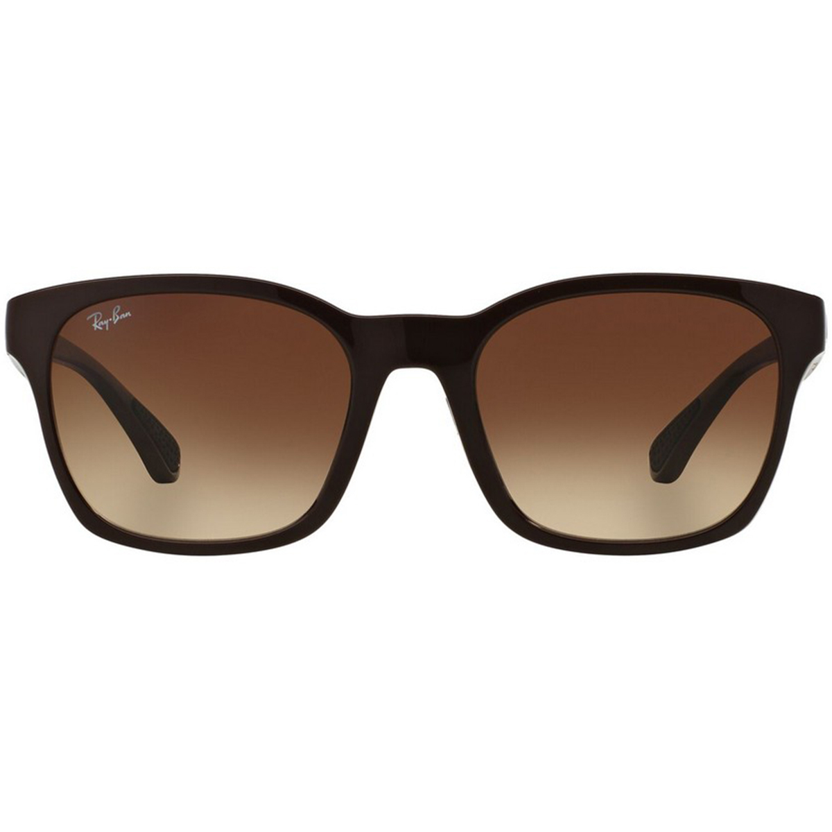 Rayban Mens Brown Frame With Brown Gradient Lens Sunglass